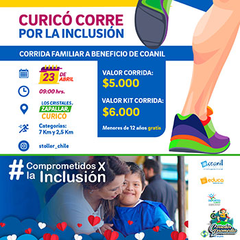 Curicó Corre por la Inclusión