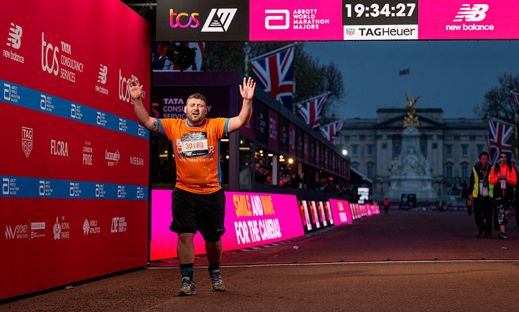 El último finalista del Maratón de Londres