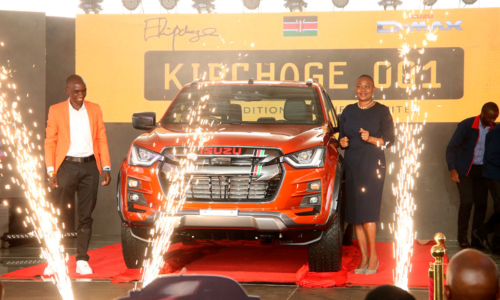 Se lanza el Isuzu D-Max Limited "Eliud Kipchoge 1:59"