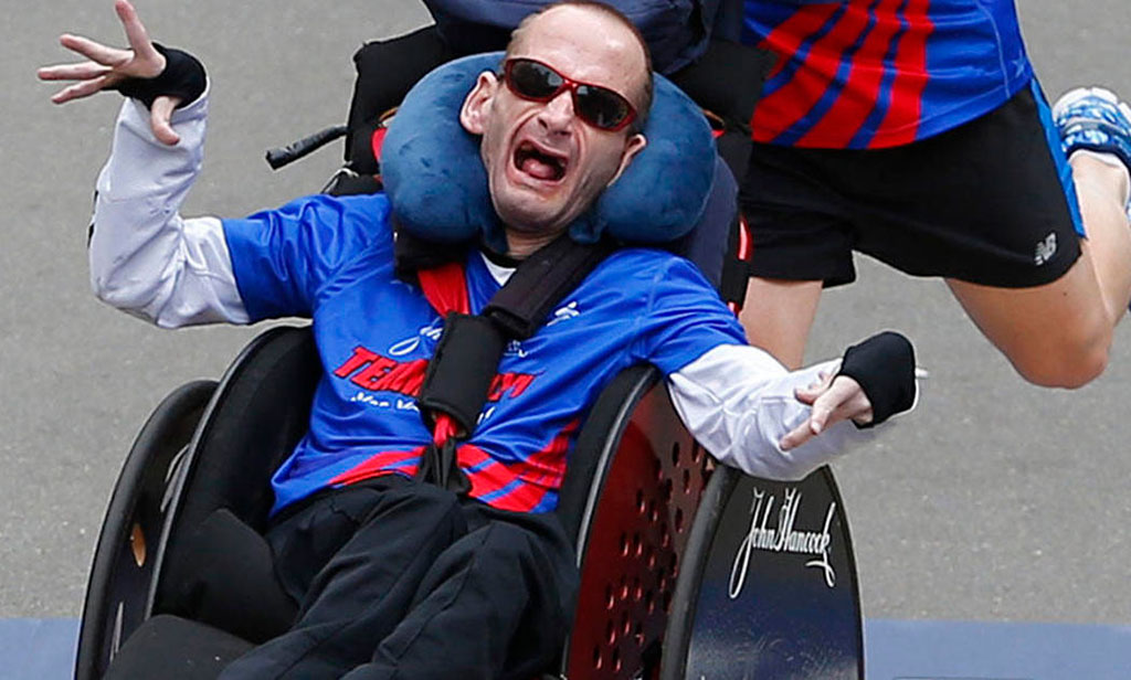 Fallece Rick Hoyt, ícono del Maratón de Boston