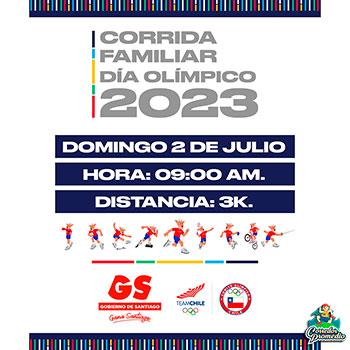 Corrida Familiar Día Olímpico