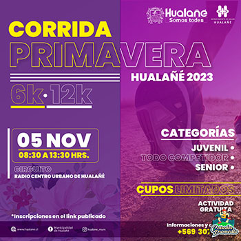 Corrida de Primavera Hualañé Somos Todos