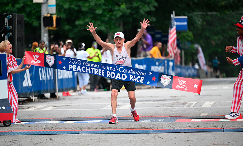 La racha legendaria del único corredor que participó en cada Peachtree Road Race llega a su fin