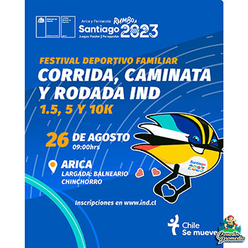 Corrida, Caminata y Rodada IND