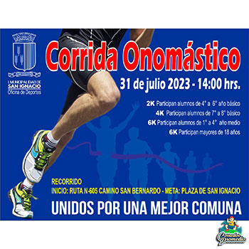 Corrida Onomástico