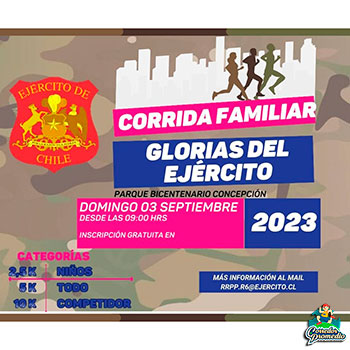 Corrida Familiar Glorias del Ejército