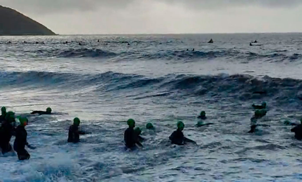 Doble fallecimiento durante la etapa de natación en Ironman de Irlanda