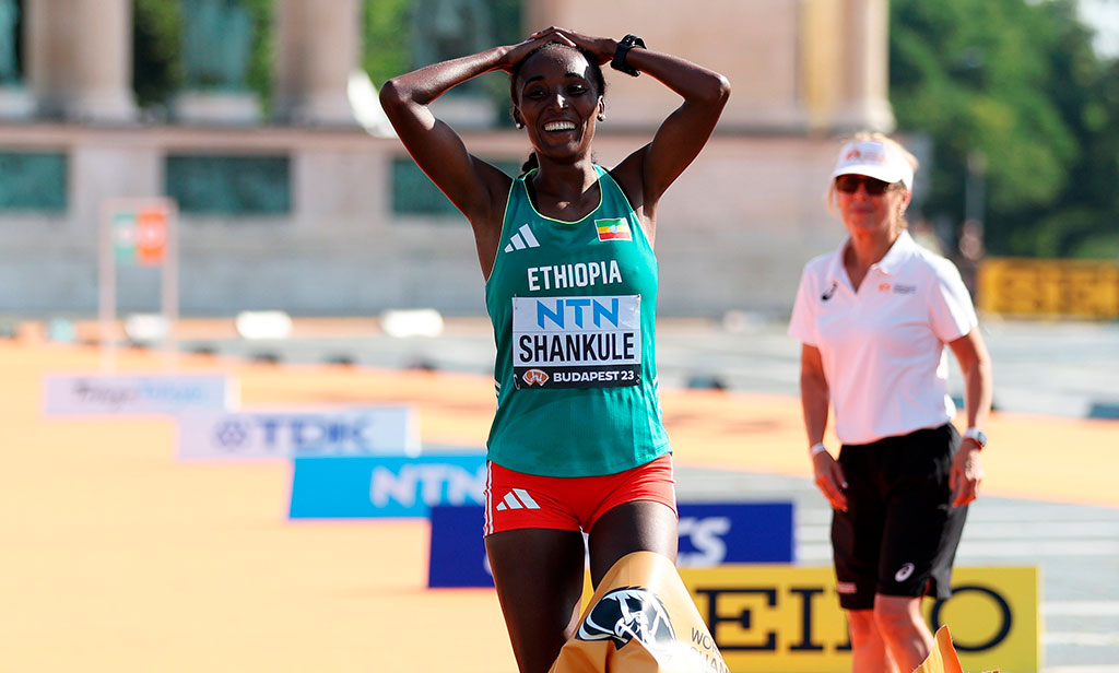 Etiopía domina el maratón femenino en Budapest 2023
