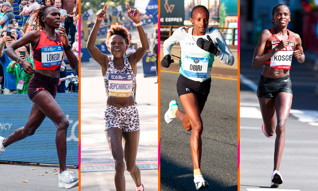 Lokedi, Obiri, Jepchirchir y Kosgei chocarán en Nueva York