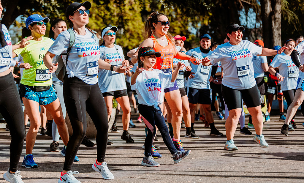 Llega una nueva versión de la Corrida Familiar Maipú