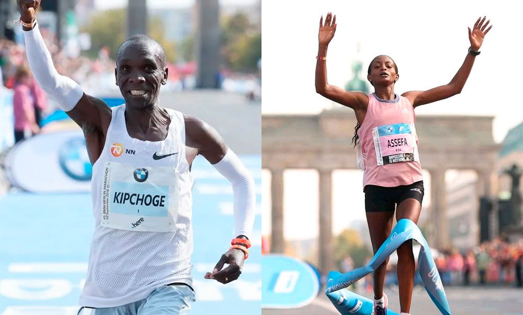 Kipchoge y Assefa ganadores del Maratón de Berlín 2023