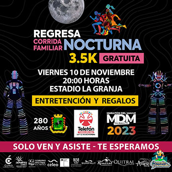 Corrida Familiar Nocturna Curicó