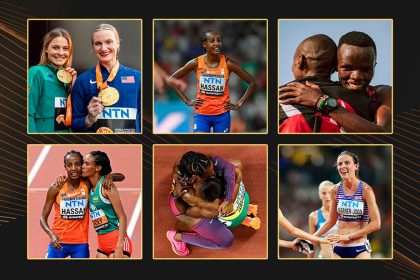 Momentos de deportividad en la carrera por el Premio Fair Play de Atletismo