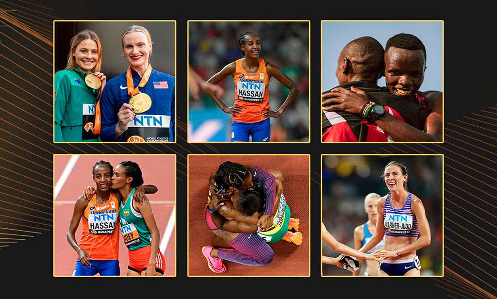 Momentos de deportividad en la carrera por el Premio Fair Play de Atletismo