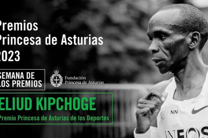 Eliud Kipchoge recibirá el Premio Princesa de Asturias del Deporte