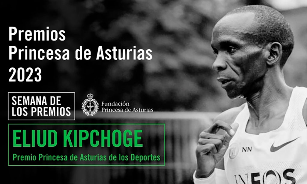 Eliud Kipchoge recibirá el Premio Princesa de Asturias del Deporte