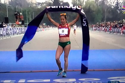 Citlali Cristian Moscote, de México, se alza como campeona del maratón femenino en los Juegos Panamericanos Santiago 2023