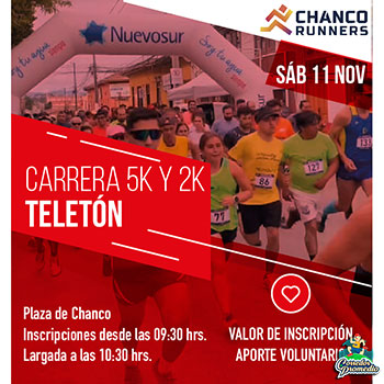 Carrera Teletón Chanco