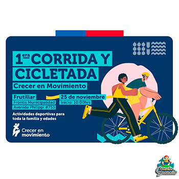 Corrida y Cicletada Crecer en Movimiento