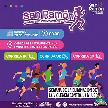 San Ramón Corre Sin Violencia de Género