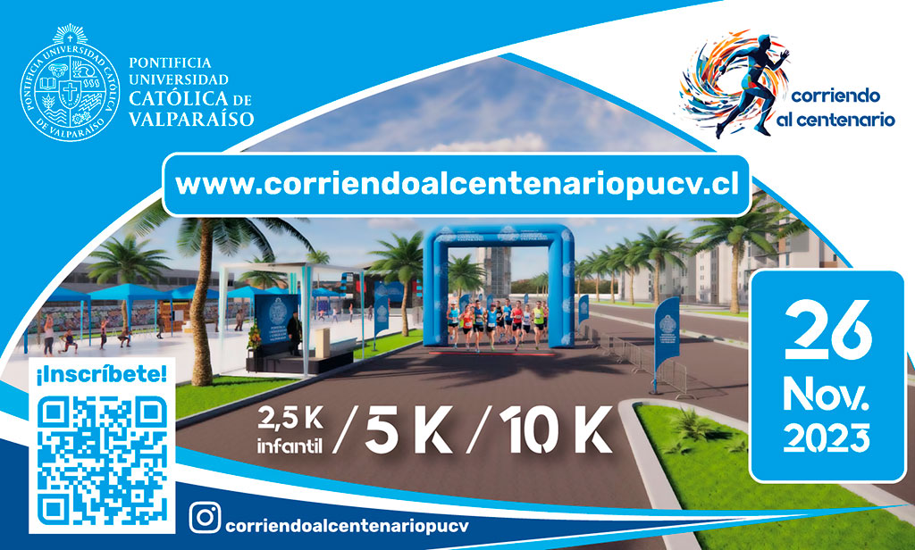 PUCV Corriendo al Centenario: Últimos días para inscribirse en el evento running de Valparaíso