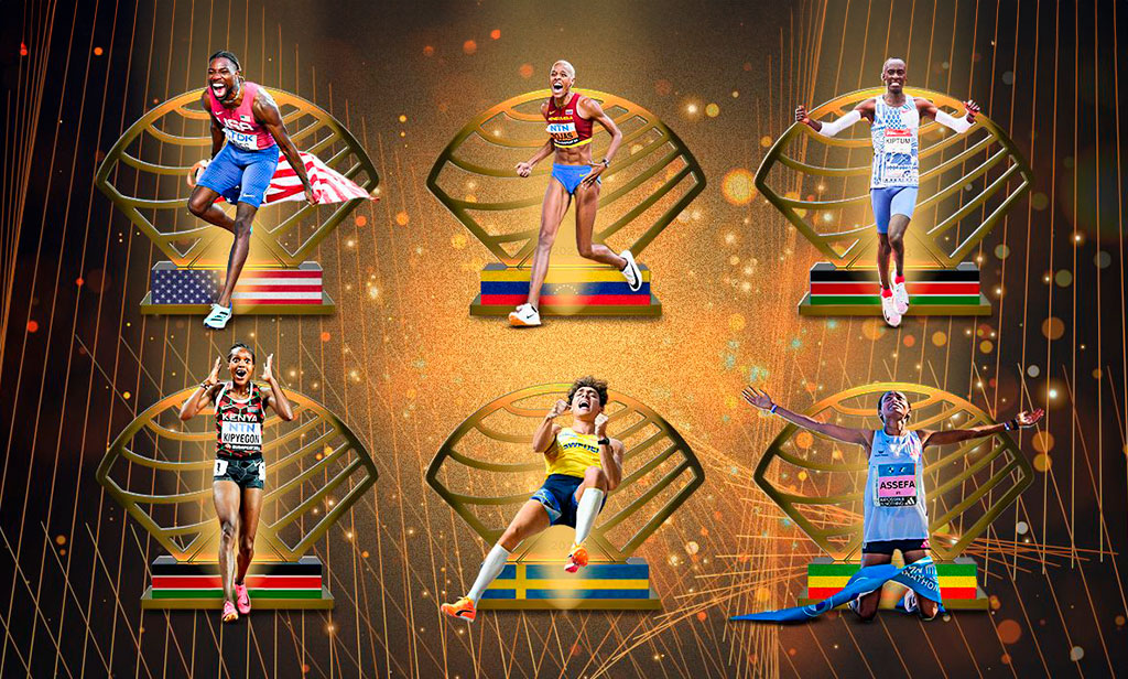 Seis estrellas del atletismo mundial emergen en Mónaco