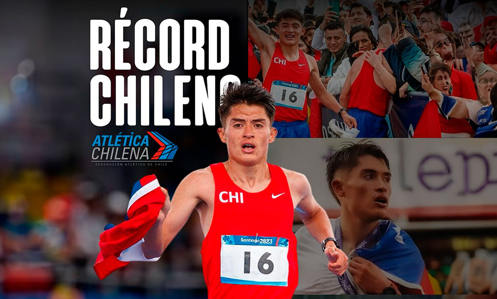 Hugo Catrileo logra récord de Chile en maratón