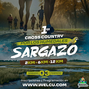 Cross Country por los Humedales Sargazo