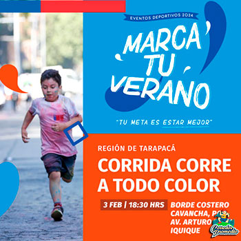 Corrida Corre A Todo Color Tarapacá