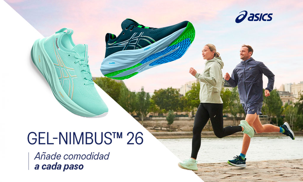 ASICS revela las Gel-Nimbus 26: Comodidad y rendimiento de lujo para corredores