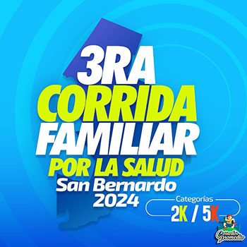 Corrida Familiar por la Salud San Bernardo