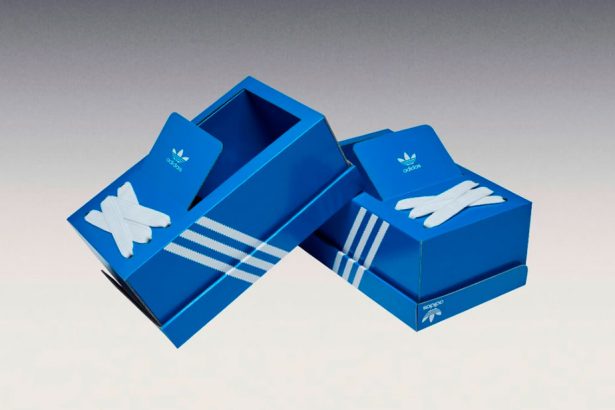 adidas presenta The Box Shoe: Fusión de embalaje y zapatillas