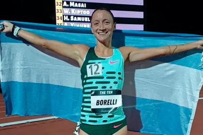Florencia Borelli bate récord sudamericano de 10K