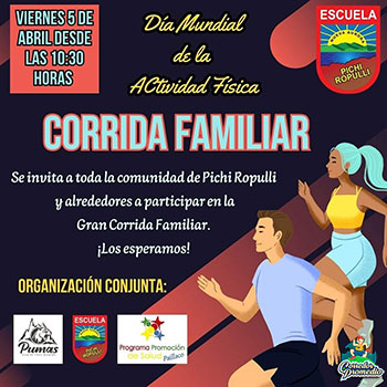 Corrida Familiar Día Mundial de la Actividad Física