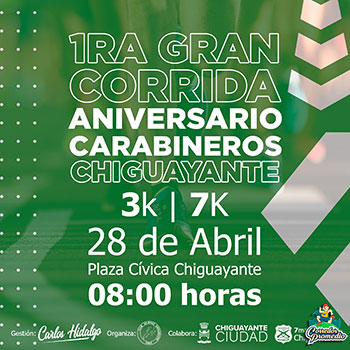 Gran Corrida Aniversario Carabineros Chiguayante