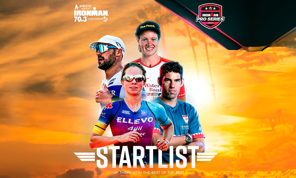 Lista de triatletas para el IRONMAN 70.3 Oceanside