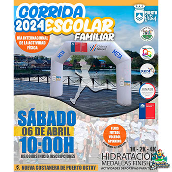 Corrida Escolar Familiar Puerto Octay
