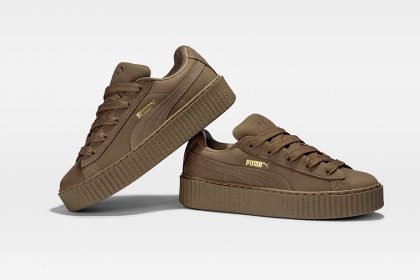 Rihanna y PUMA aterrizan con estilo terrenal Las Creeper Phatty Earth Tone