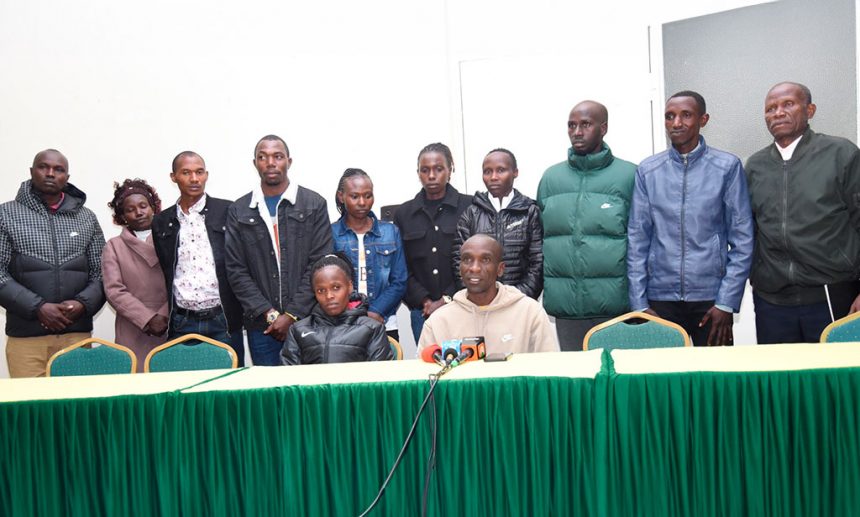 El equipo de maratón de Kenia se prepara para los Juegos Olímpicos de París