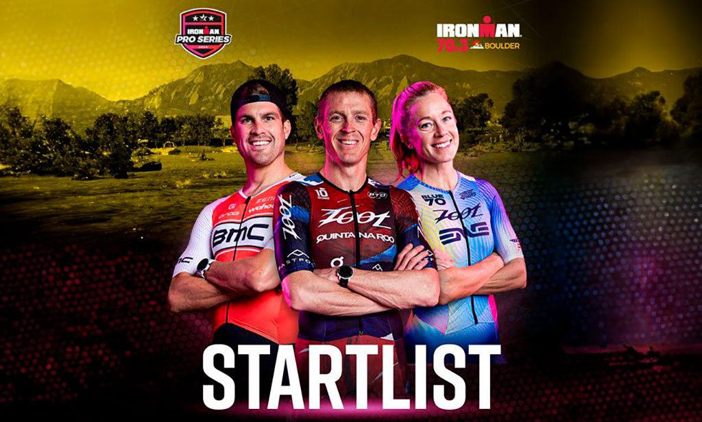 Anuncian la starlist del IRONMAN 70.3 Boulder 2024