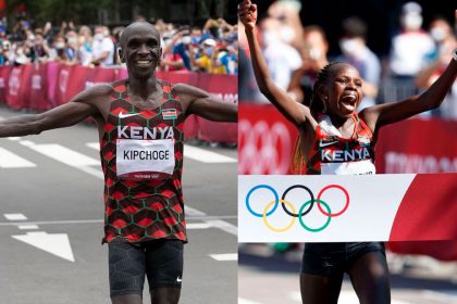 Potencias del maratón keniano se preparan para los Juegos Olímpicos de París