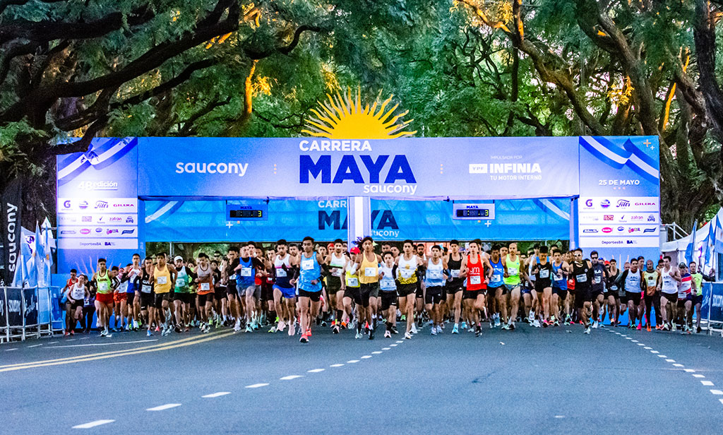 Carrera Maya La fiesta deportiva del Día de la Patria