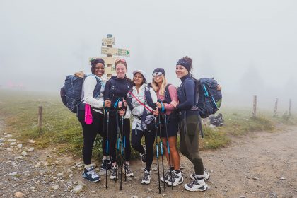 5 mujeres hacen el Tour du Mont Blanc para superar dificultades y encontrar comunidad