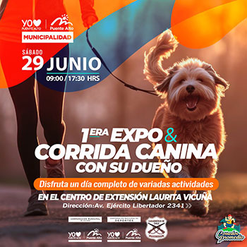 Corrida Canina con su Dueño Puente Alto