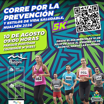 Corre por la Prevención y Estilos de Vida Saludables