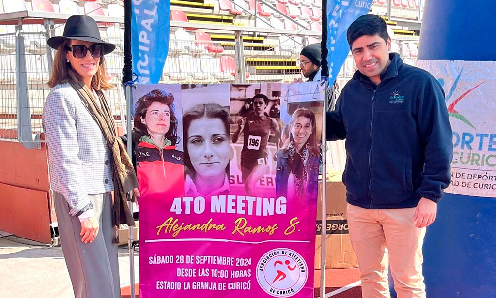 Destacados atletas participarán en el IV Meeting Atlético Alejandra Ramos en Curicó