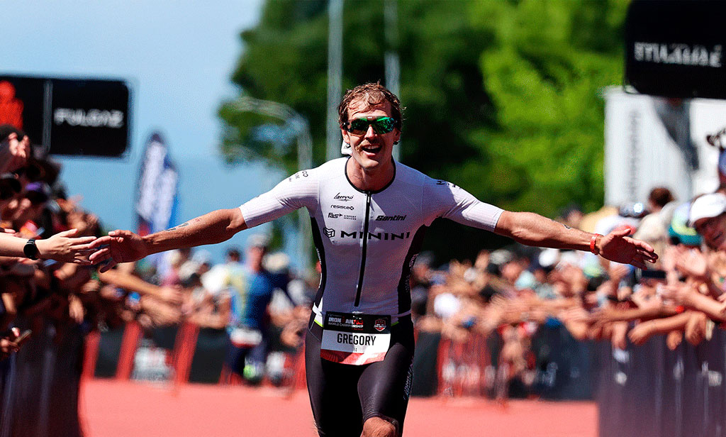 Gregory Barnaby, primer campeón de la IRONMAN Pro Series en Taupō
