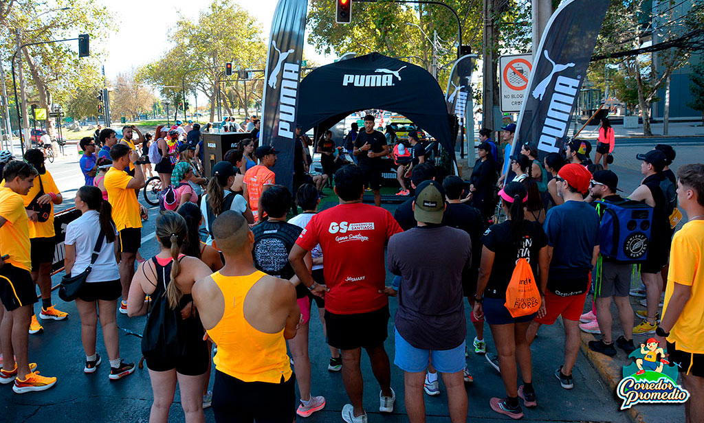 PUMA impulsa el running urbano con una clínica deportiva en Santiago