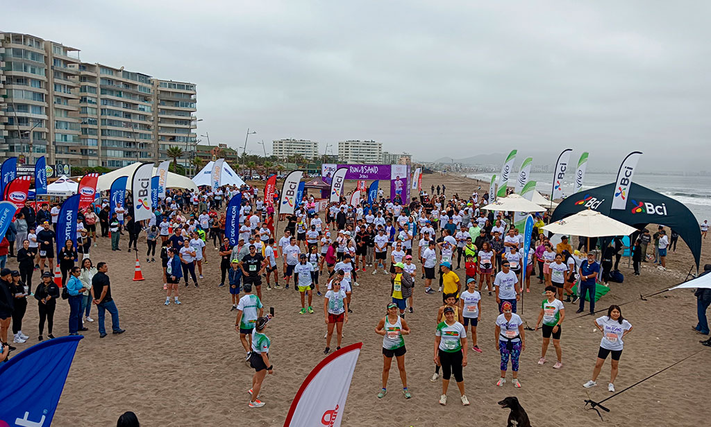 Más de 1.200 corredores desafiaron la arena en Run and Sand La Serena