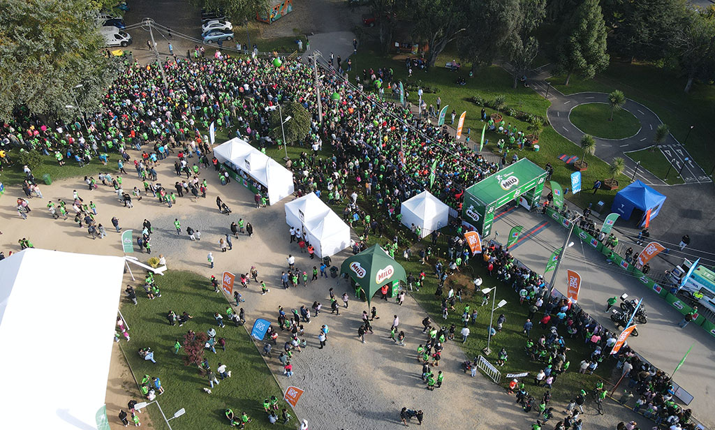 El Tour Corridas MILO 2025 inicia en Temuco con novedades